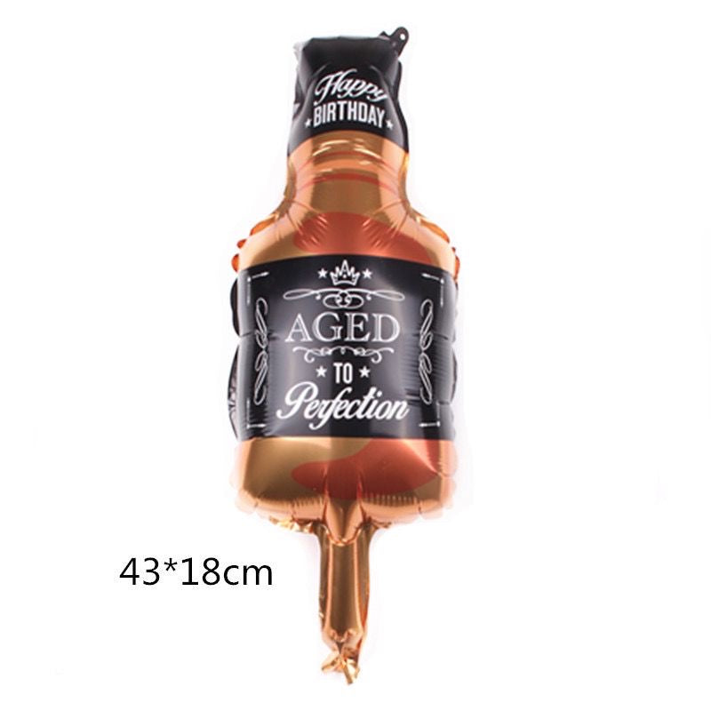 16" Aged to Perfection Whiskey Bottle