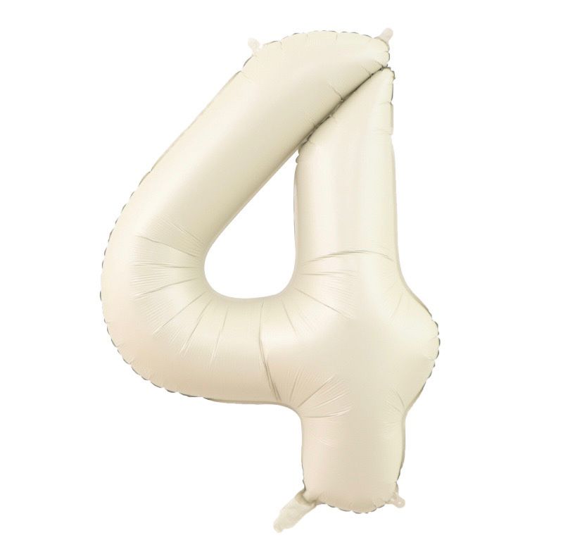 40" Cream Number 4
