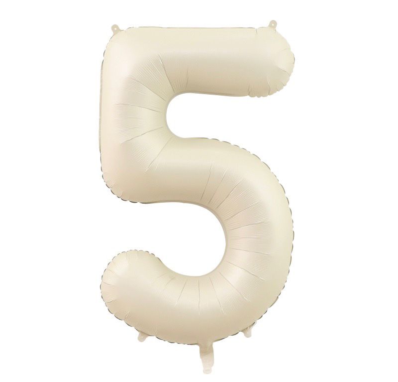 40" Cream Number 5