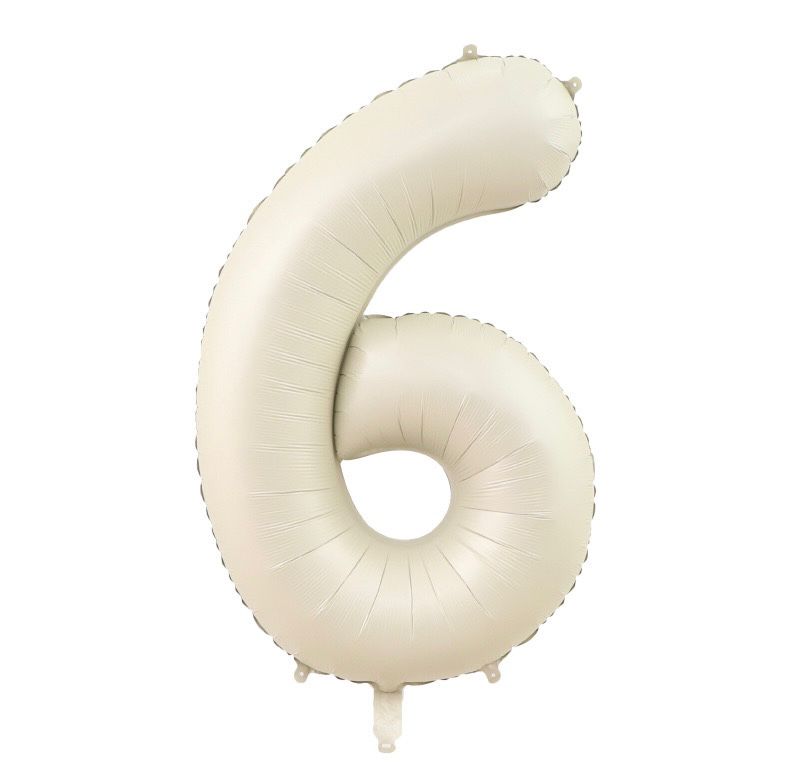 40" Cream Number 6